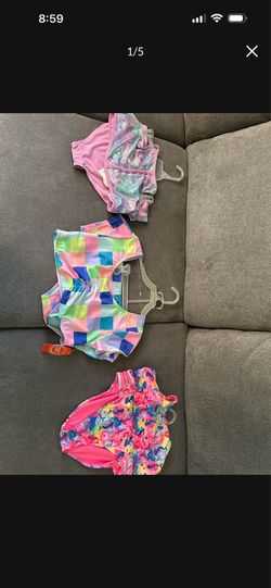 New girls, two piece bathing suit size 18 XXL