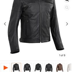 Street And Steel Leather Motorcycle JAcket