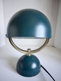 Small Table Lamp Teal Pr Dark Green