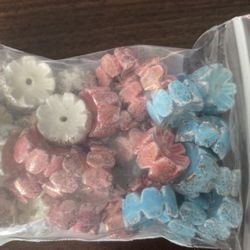 Beads: Ceramic Flowers