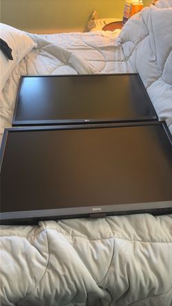 Dual 4k monitors LG & Benq