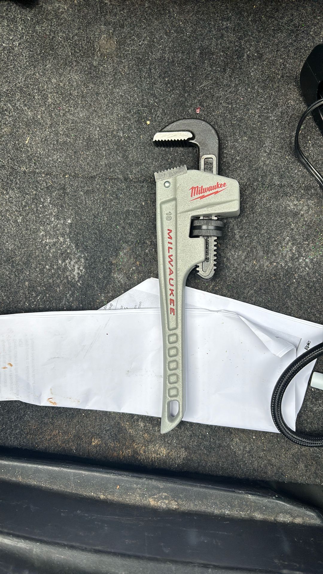Milwaukee  10” Pipe Wrench 