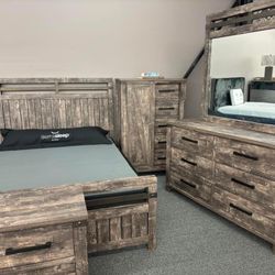 Bedroom Set In Stock For Fast Delivery 
