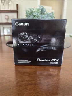 Canon PowerShot G7 X Mark III - 20.1MP Point & Shoot Digital Camera