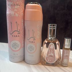 4 Pc  Yara  Set ~ Brand New