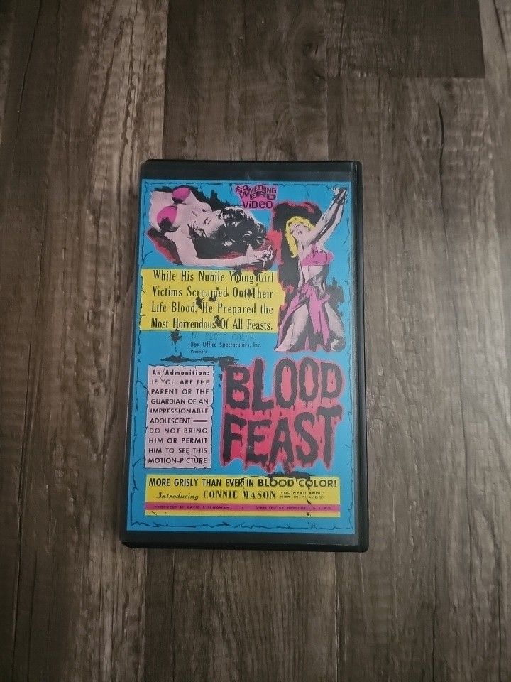 Blood Feast Vhs
