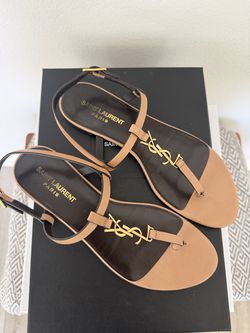YSL Flats Sandals