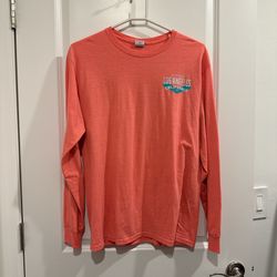 Orange/coral Long Sleeve Shirt Size M
