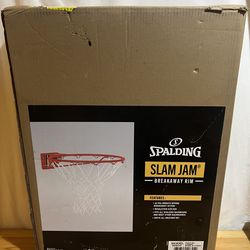 Spalding Slam Jam Basketball Rim Red (7800SP) Brand New Sealed $60 Meet Up In Irving @dfwgoods