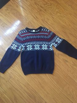 EUC crazy 8 boys sweater size M 7/8