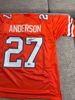 Neal Anderson Autographed Signed Jersey - Beckett Coa- Florida Gators
