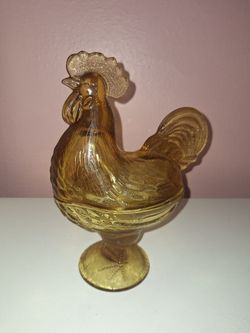 Rooster candy dish