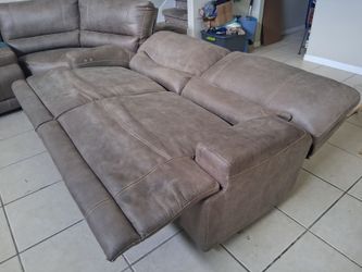 Very large reclining sectional