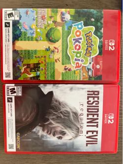 Nintendo switch 2 games ! Pokopia and resident evil requiem