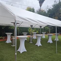 Tents Heaters Tables  for events 