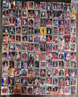 150 card Michael Jordan PSA Chicago Bulls Lot Scottie Pippen Dennis Rodman