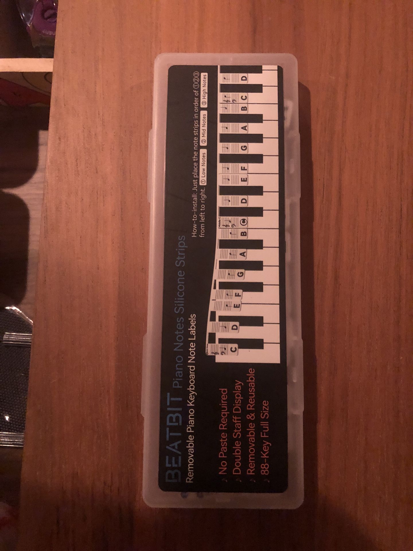 Piano Key Note Overlay