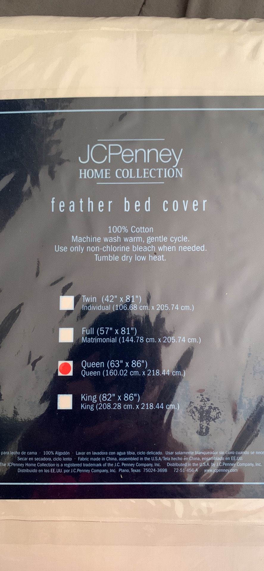 Feather Bed Cover