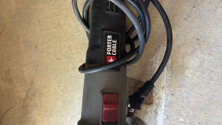 6 Amp Porter Cable 4.5” Angle Grinder - Like New!