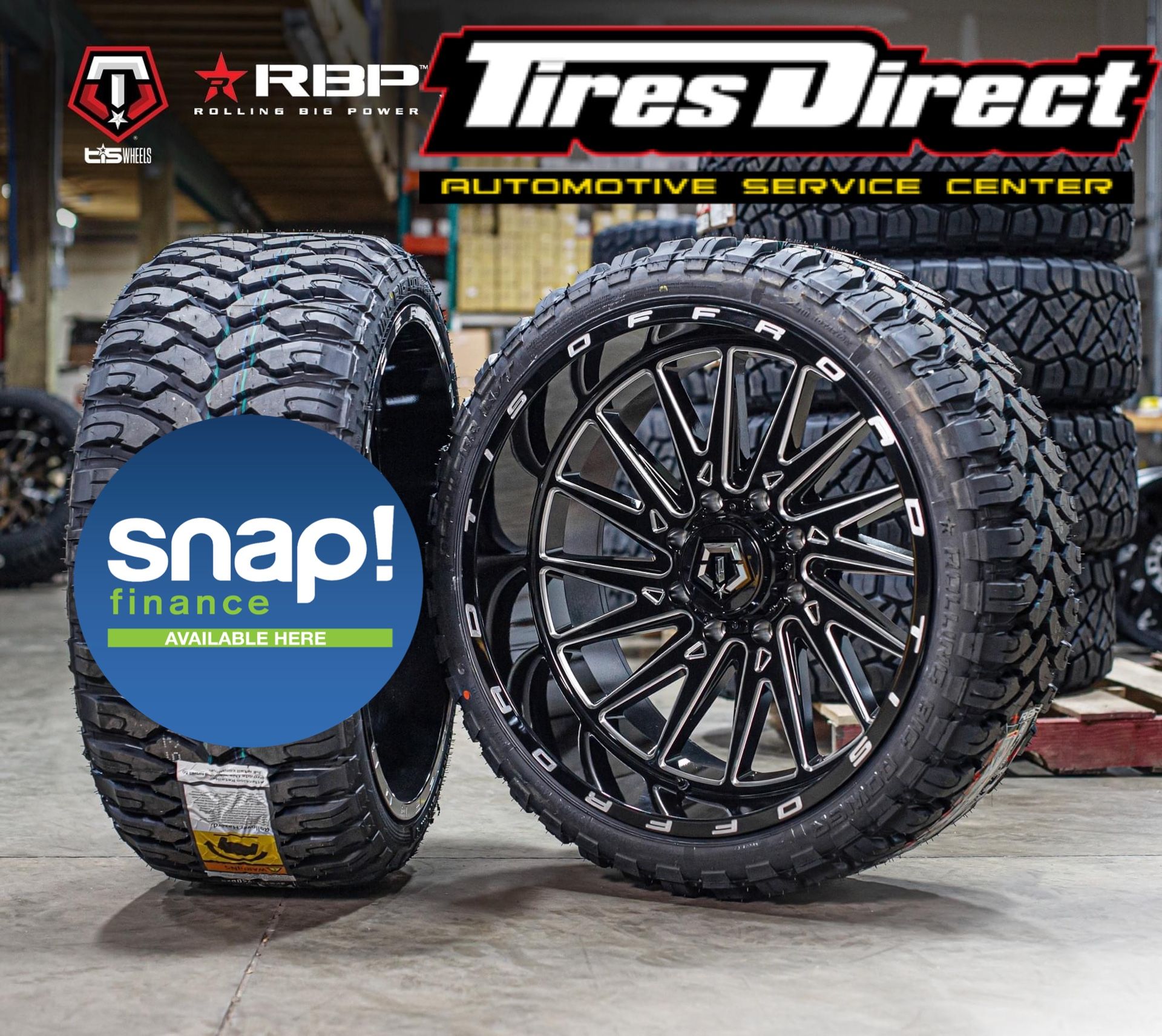 Truck Wheel Tire On Sale 39$ Finance Fee Only