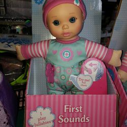 NEW FIRST SOUNDS BABY I PLAY LULLABIES