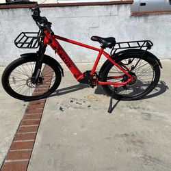 Red Kasen Electric Mountain Bike