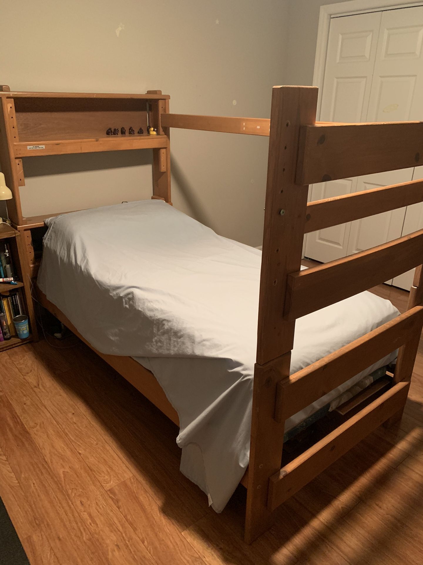 Twin Bunk Beds with drawers and desk