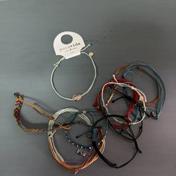 Set of 12 Puravida  Bracelet Set just $8 for all
