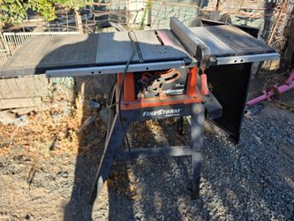 15 amp black&decker firestorm table saw