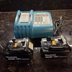 Makita Batteries, Charger