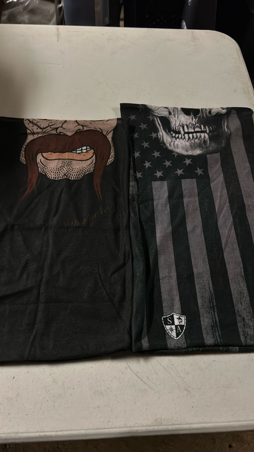 Two New Neck Gaiter Scarfs Both