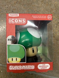 Super Mario 1UP Mushroom Icons Light