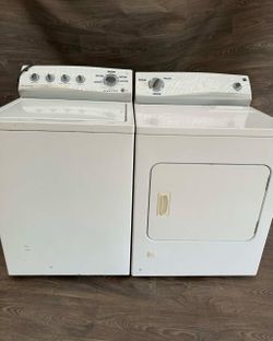 Kenmore washer and dryer