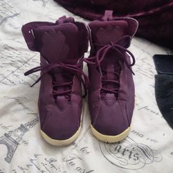 Nike Air Jordan True Flight Bordeaux 342964-625 Burgundy Maroon Sneaker