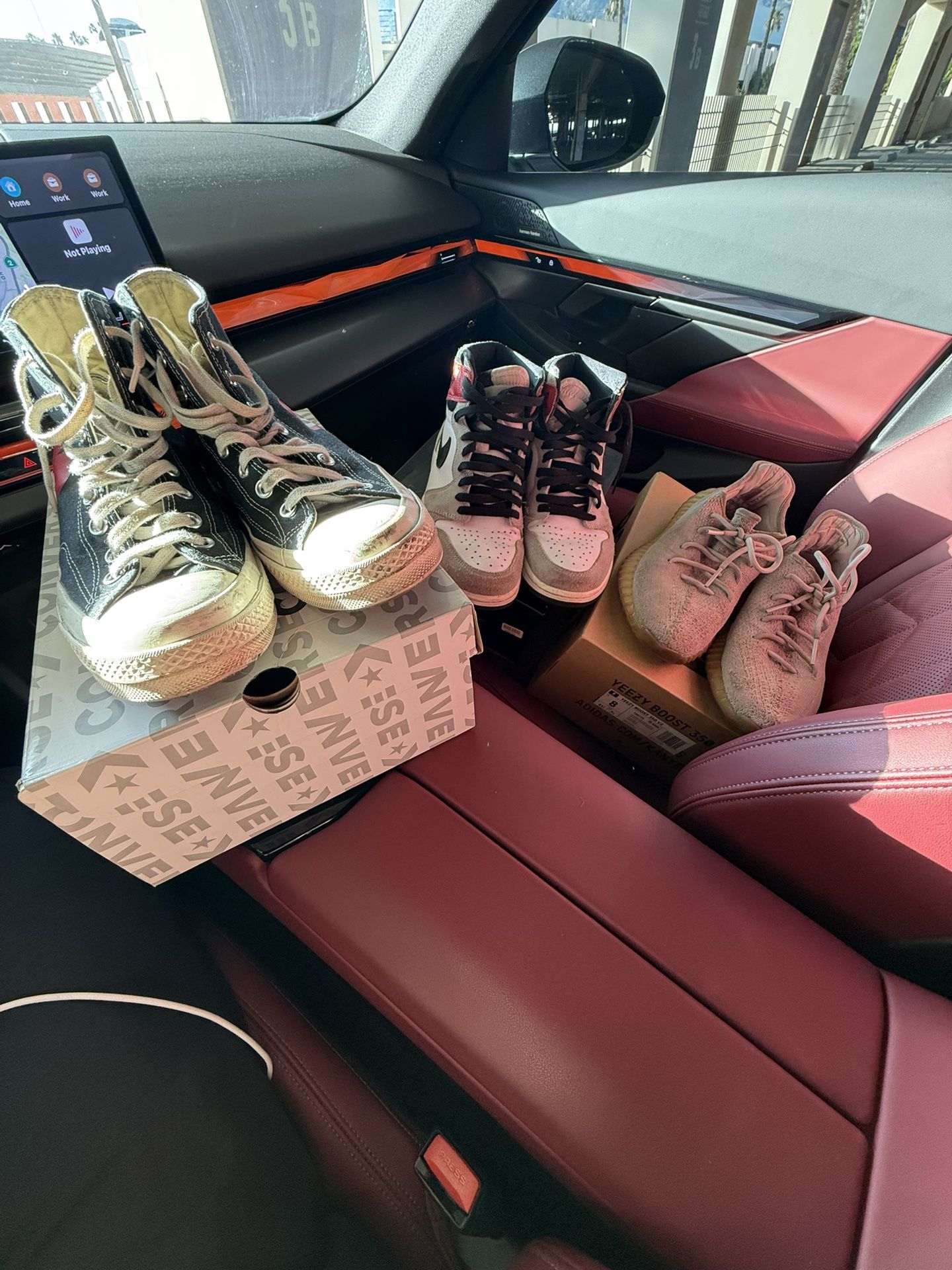 Jordan 1’s Yeezy 350 Converse Play ALL USED FOR SALE MOVING DONT NEED