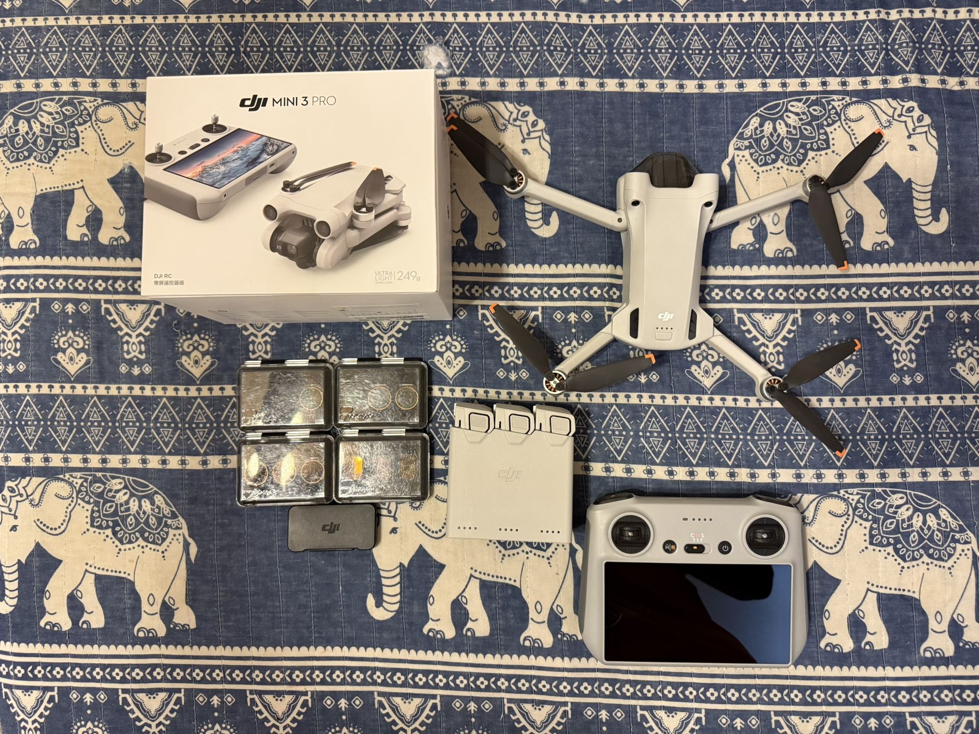 DJI Mini 3 Pro w/accessories