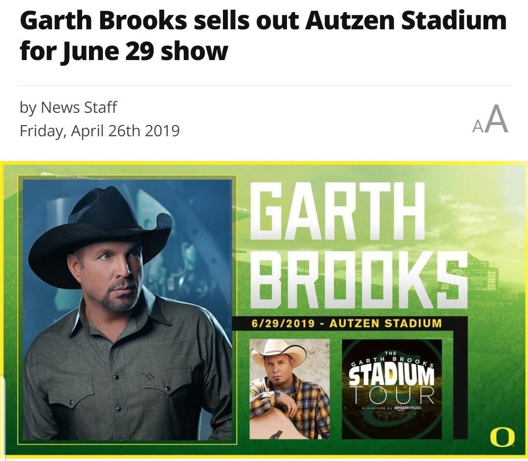 Sold out garth brooks tickets