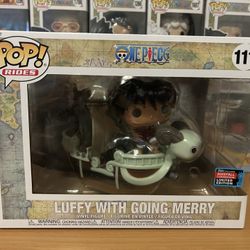 Luffy With Going Merry