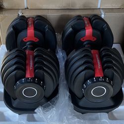 New Set Adjustable Dumbbell Each Dumbbell(5 To 52 5 Lbs) $220 In Solid Boxes 