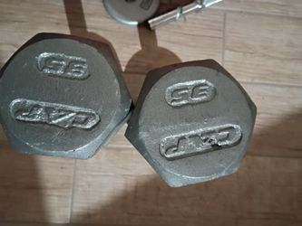 Pair of 35lb Dumbbells