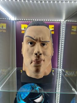 WWF The Rock Dwayne Johnson 1998 Cesar Costume Halloween Mask Wrestling WWE