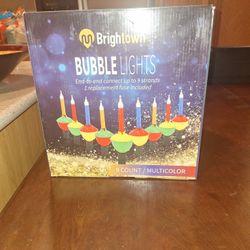 Bubble Lights  9  Count  I Have 4  Boxes 5.00  Each