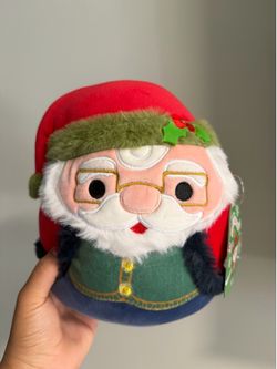 Squishmallow Santa Claus
