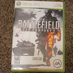 Battlefield Bad Company 2 Xbox 360 Game