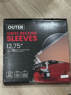 120-Pack Vinyl Record Outer Sleeves – 12.75” | 3 Mil | Brand New