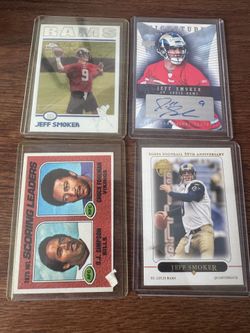 Jeff smoker OJ Simpson football cards
