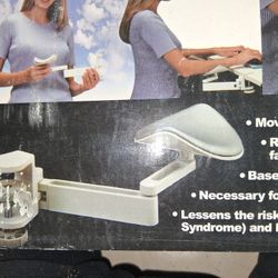 Ergonomic Wrist Support Articulated Arm Rest Computer Ergonomic Arm Elbow Armrest