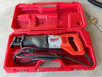Milwaukee Sawzall 6509-31 Heavy Duty Reciprocating Saw w/ Case – Works Great