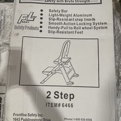 Hercules Two Step Ladders (Read Description)