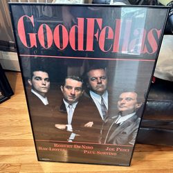Goodfellas And Three Stooges Framed Pictures $30 Each
